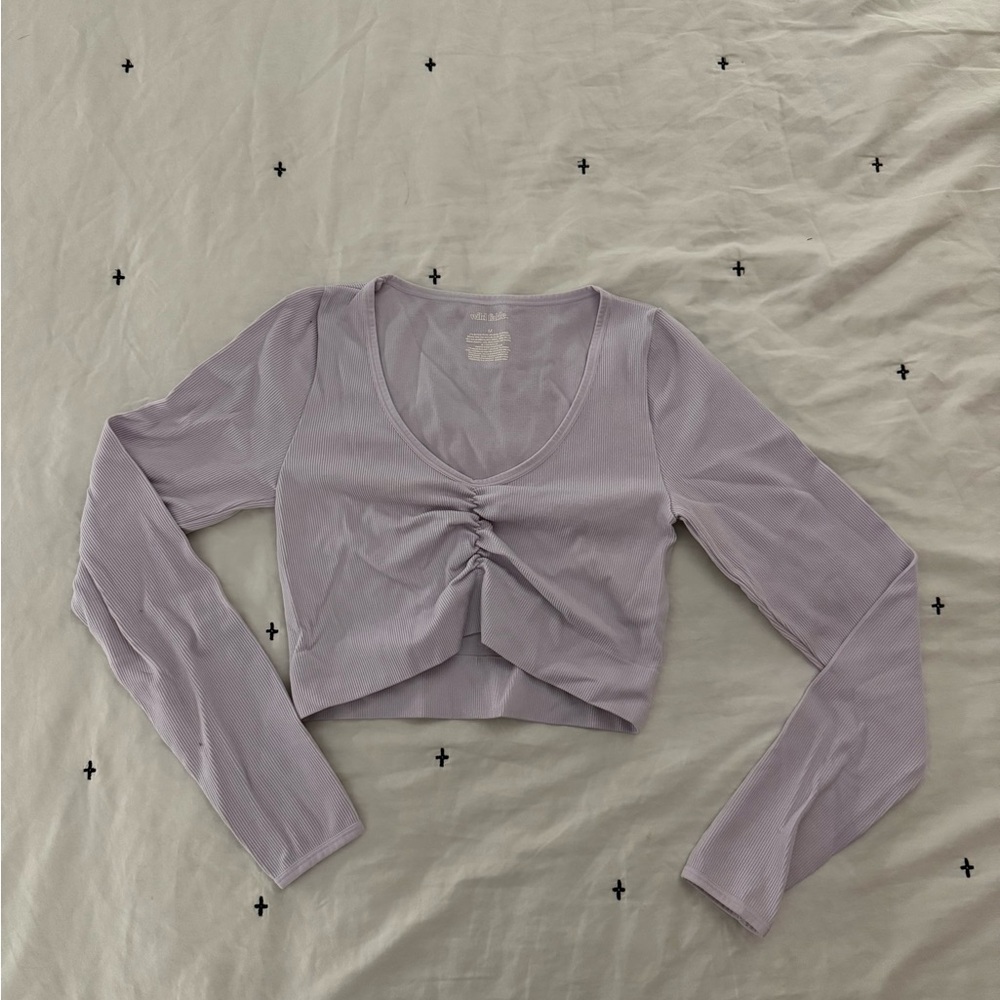 Lavender Long Sleeve Women's Top